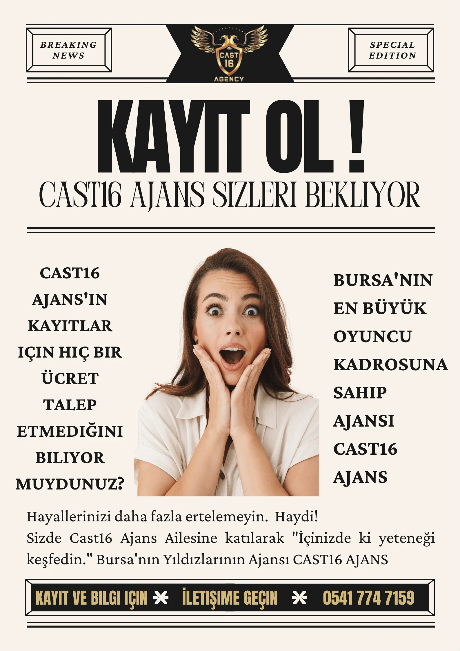 CAST16 AJANS BİZLERE NELER SUNAR?